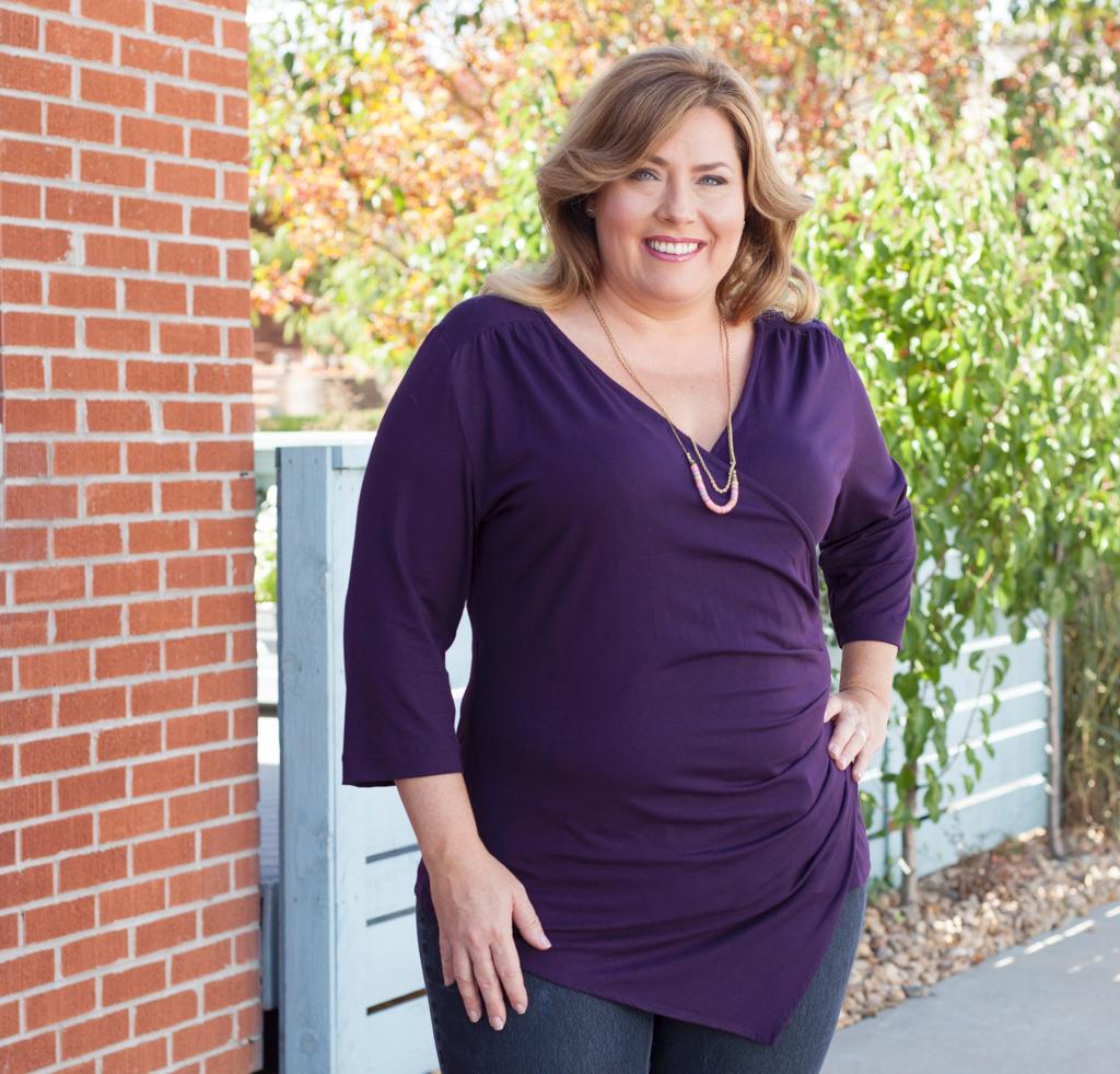 Fit to Flatter Knit Top Kit for Sewing