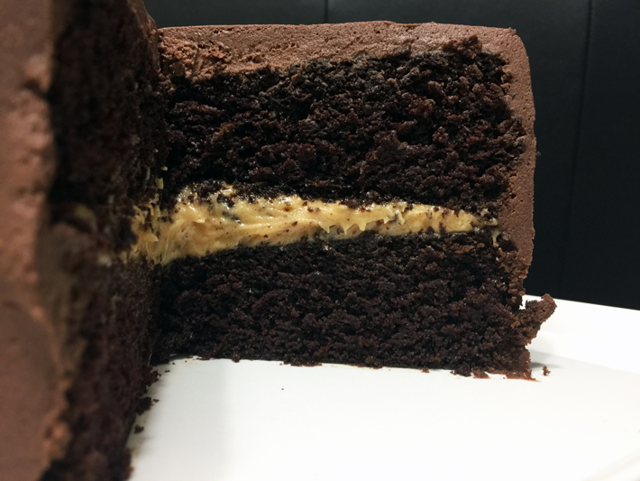 Chocolate Cake close up
