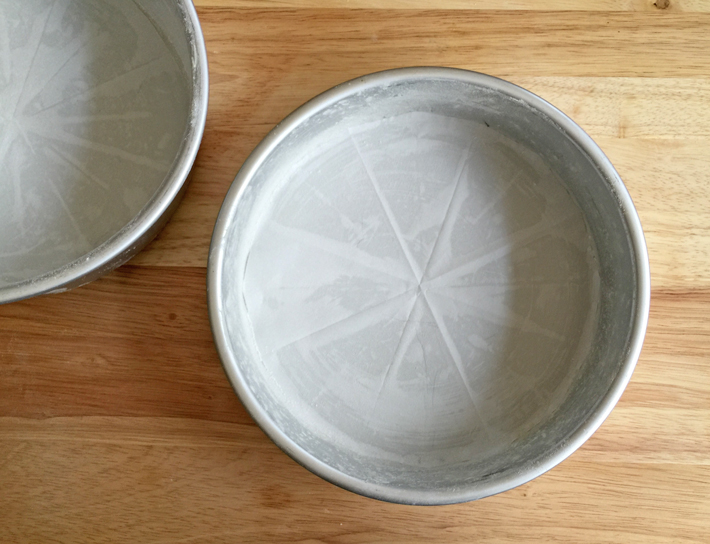 Butter pans and line with parchment