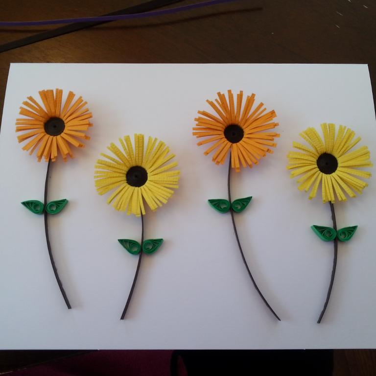 Fringed Quilled Card