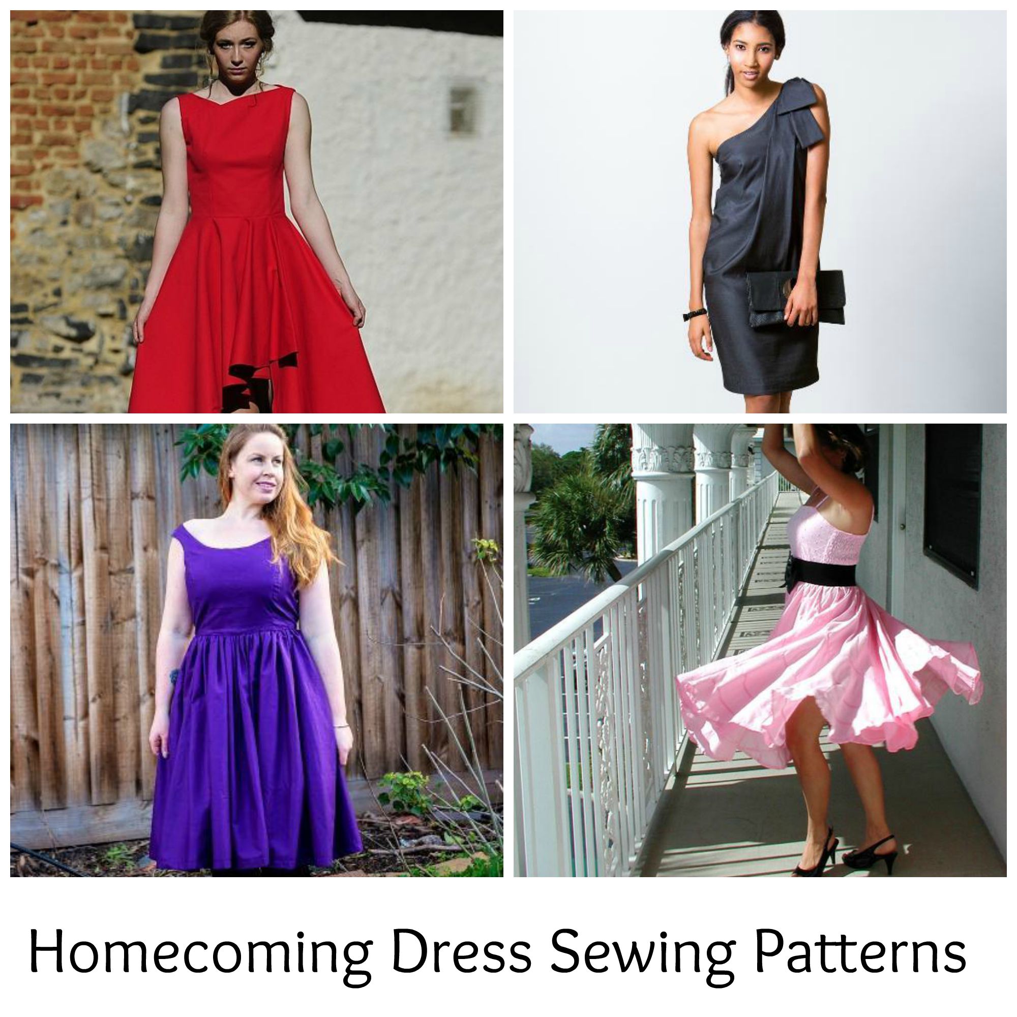 Homecoming Dress Sewing Patterns