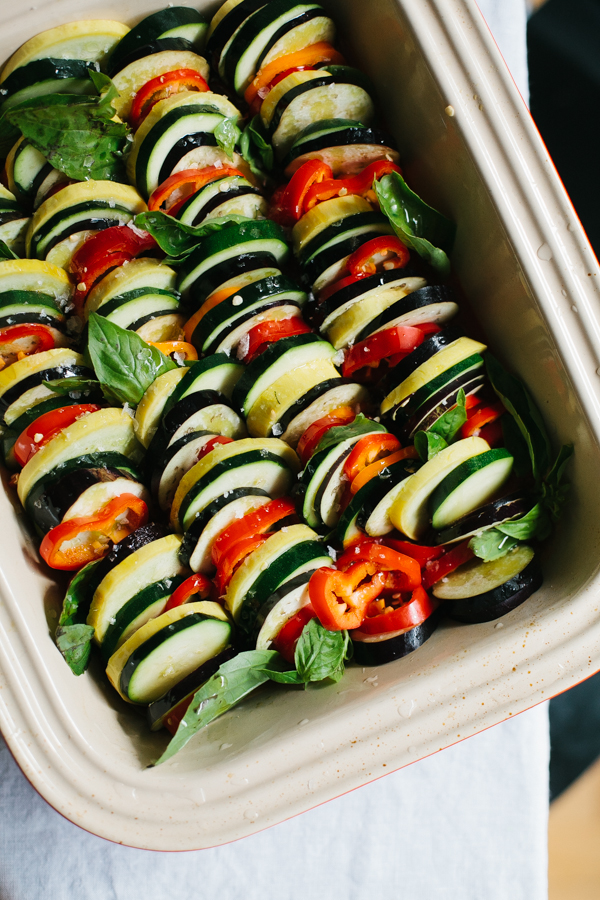 Ratatouille all stacked up