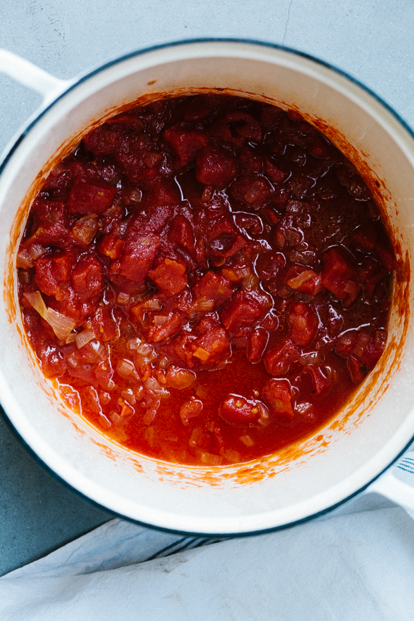 Finished Tomato Sauce