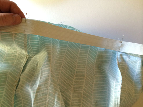 knit elastic waistband