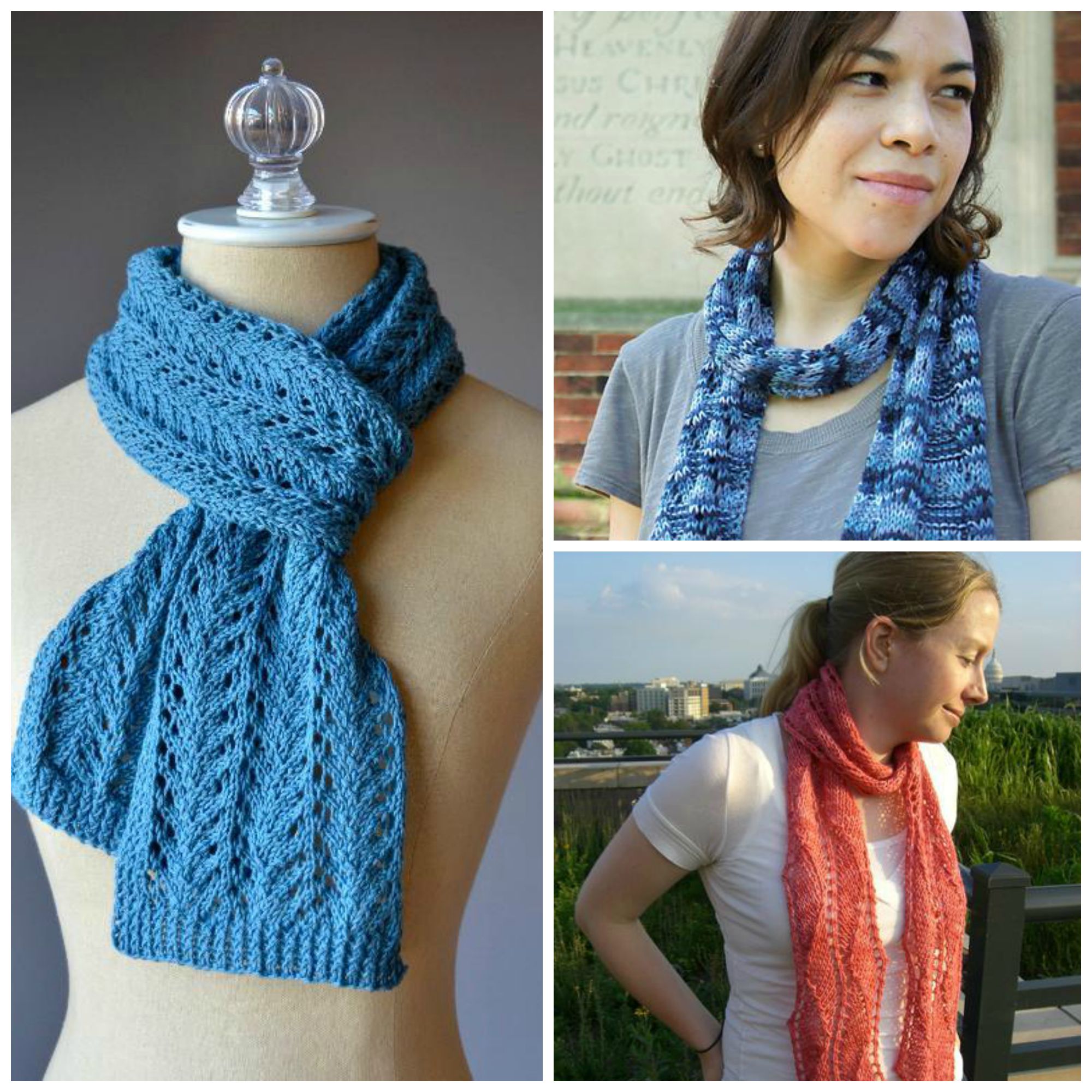 9 Fantastic Free Knitted Lace Scarf Patterns