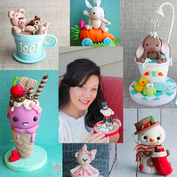 Cake Decorator Brenda Walton collage