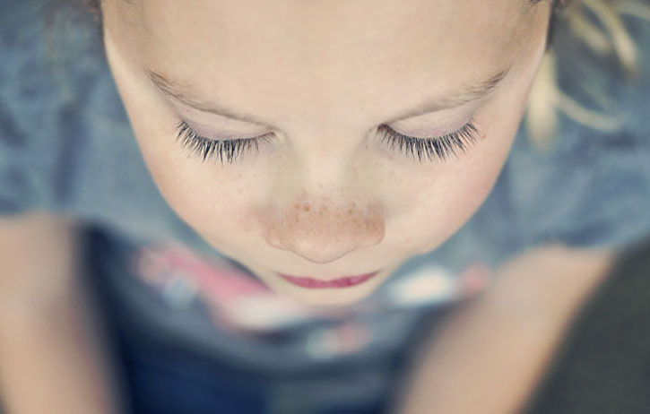 Eye lashes Rule of Thirds