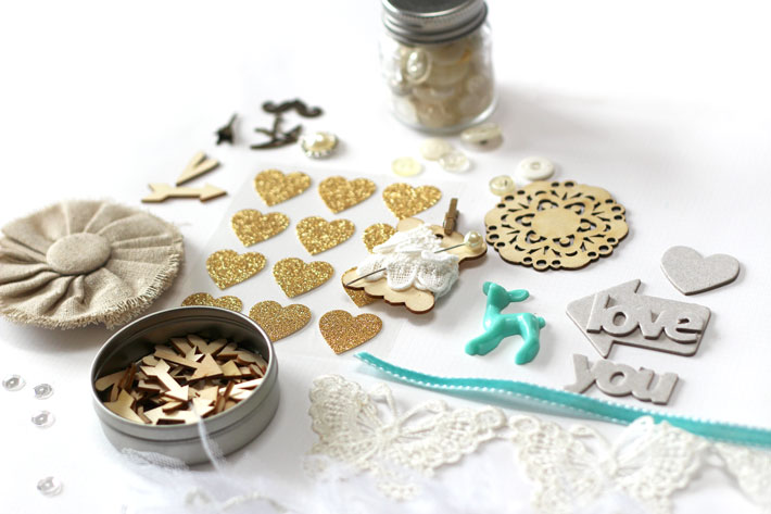 card embellishments