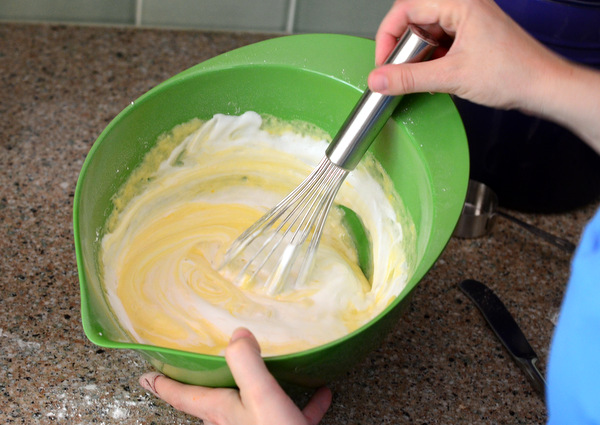Adding Egg Whites to Chiffon Cake Batter