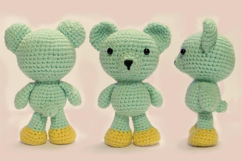 crochet bear amigurumi