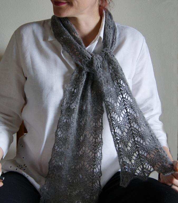 Julia Arrowhead Lace Scarf