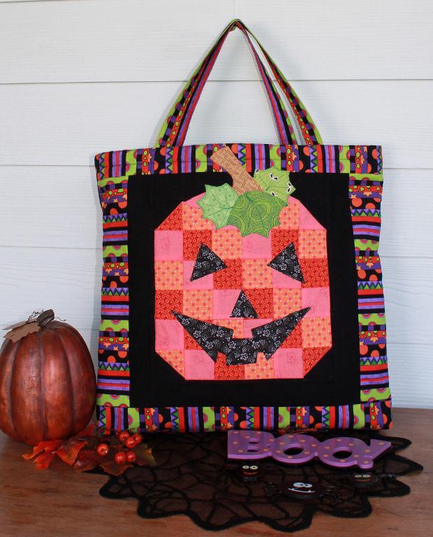 Boo Halloween Treat Bag Wall Hanging