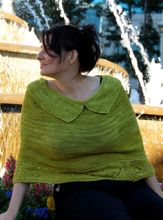 Castalia Poncho Knitting Pattern