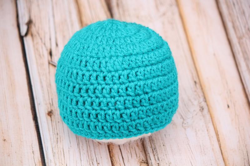 Basic Beginner Beanie FREE Crochet Pattern