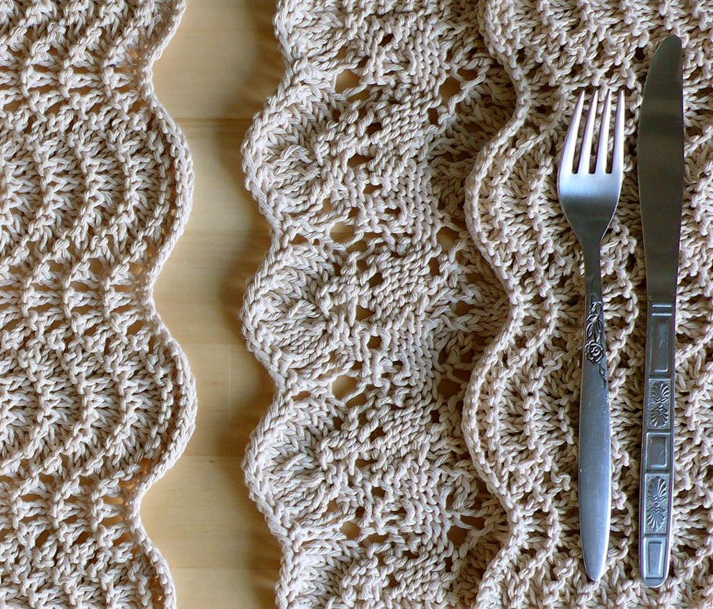 Cotton Twine Lace Placemats