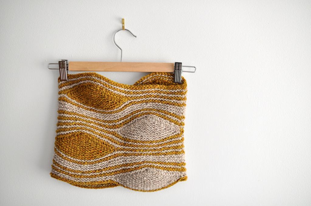 Turbulence Cowl Knitting Pattern