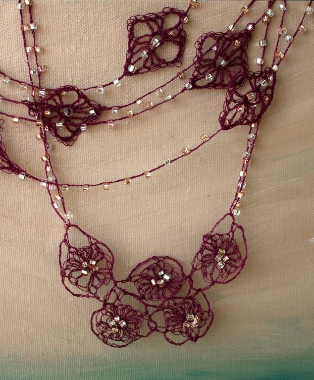 Channeling Gabrielle Crochet Necklaces Pattern