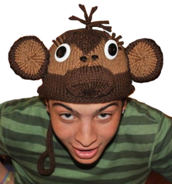 ROFL Monkey Hat Knitting Pattern