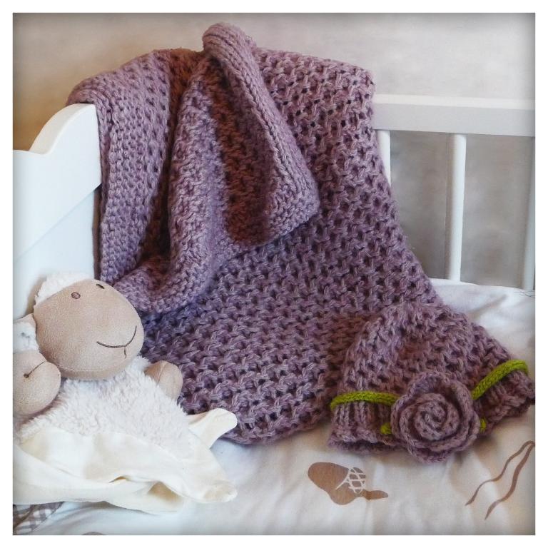 Candice Baby Blanket FREE Knitting Pattern