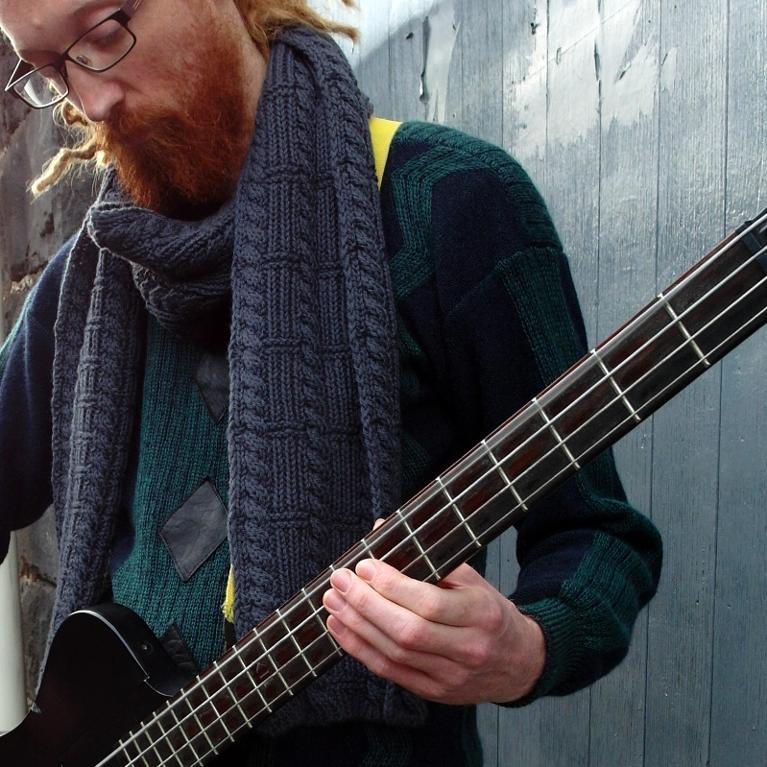 Cabled Unisex Scarf