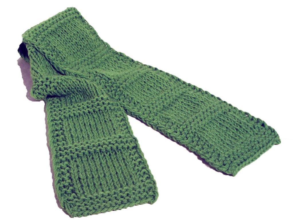 Breckenridge Scarf Knitting Pattern