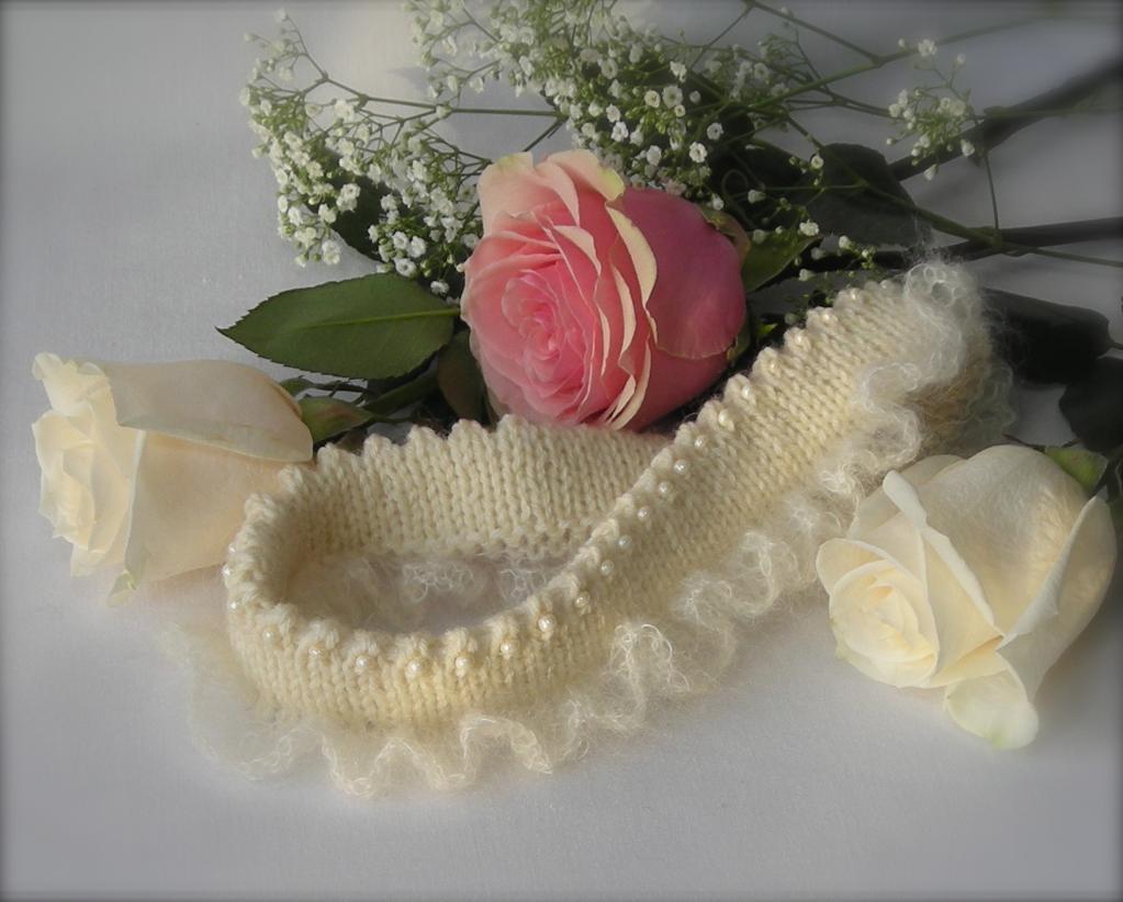 Wedding Knit Garter