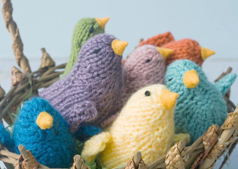 Knitting Pattern for Toy Bird Waldorf