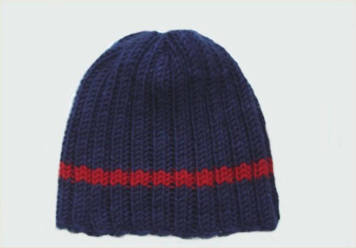 mens knit hat pattern circular needles