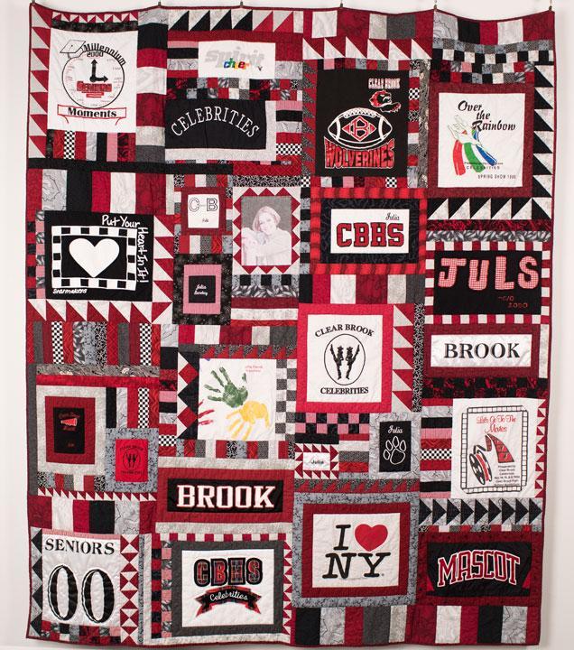 High School T-Shirt Quilt