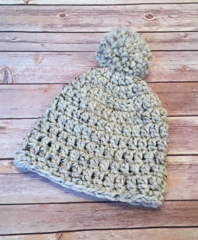 Lakeside Chunky Beanie FREE Crochet Pattern