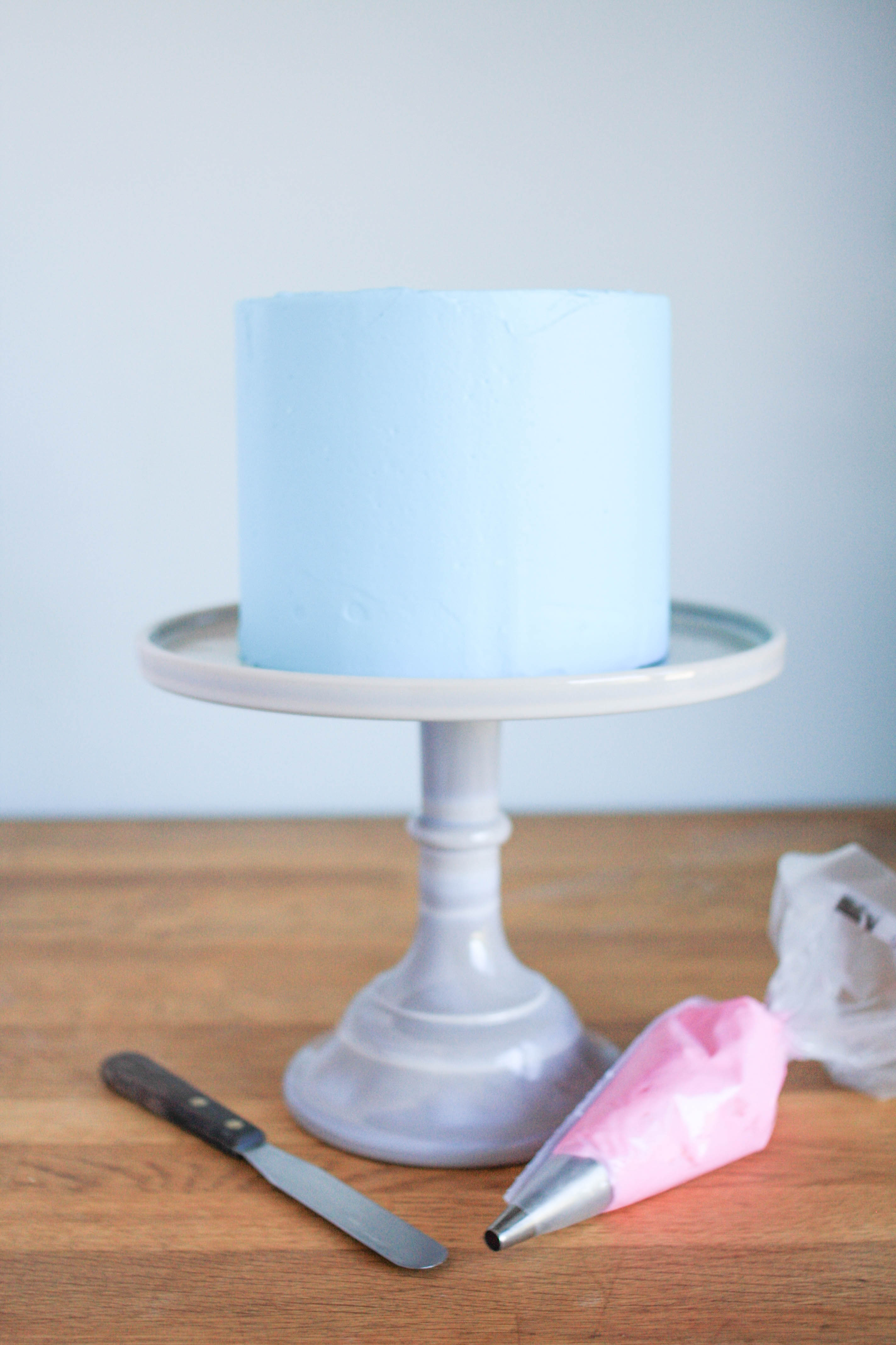 Making a Sweets Inspired Gender Reveal Cake | Erin Gardner | Bluprint