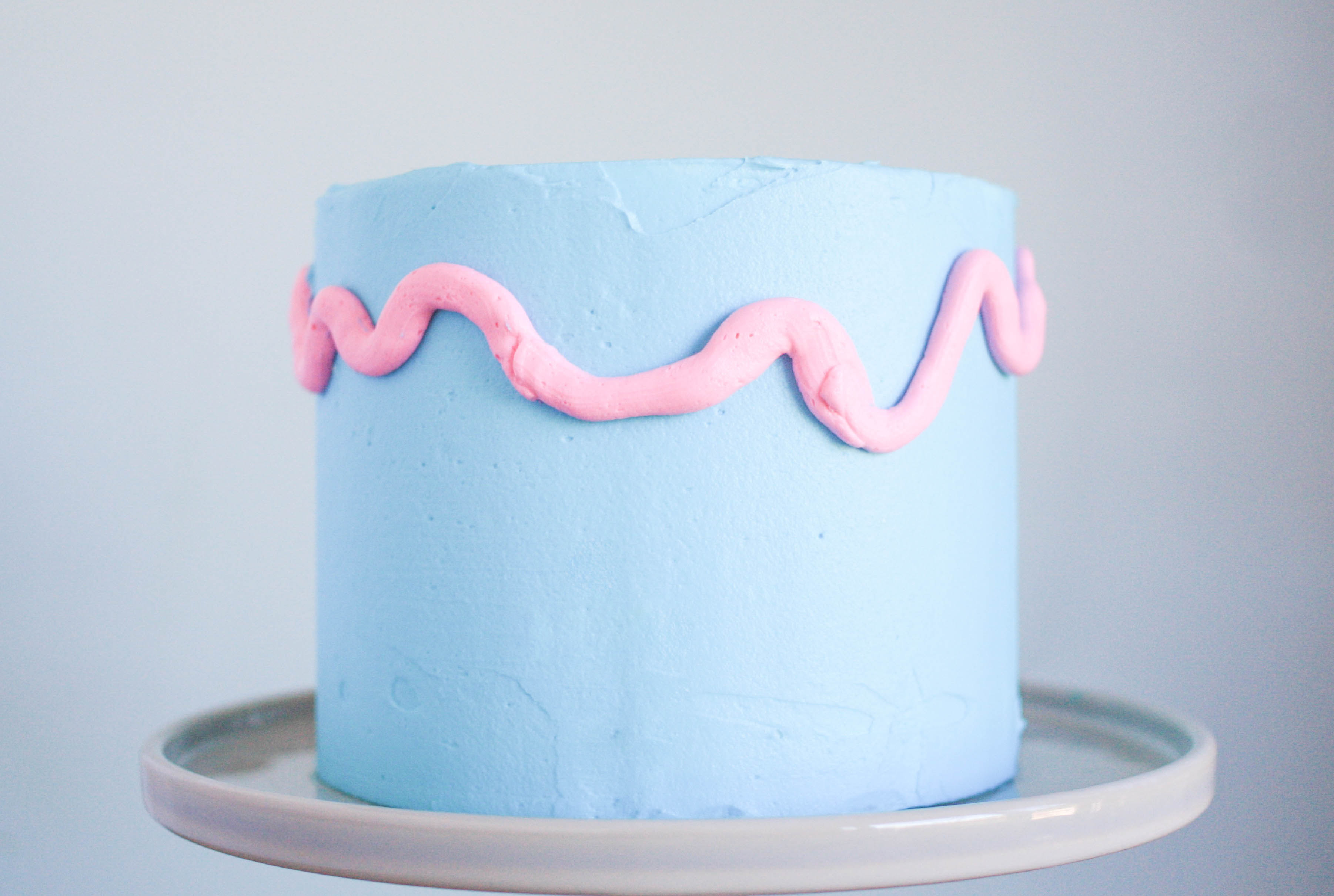 Piping a Pink Squiggly Line | Erin Gardner | Bluprint