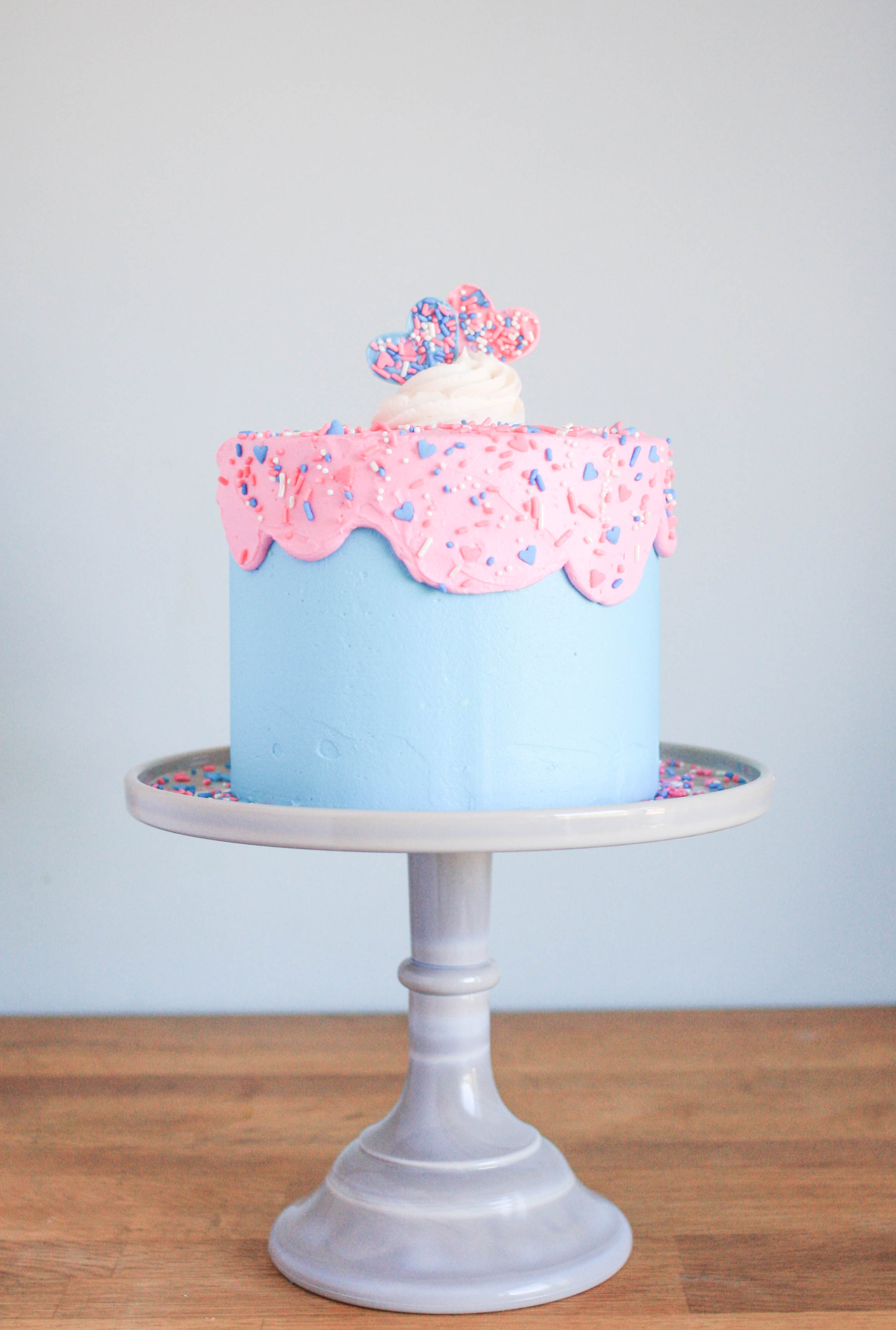 How to Make a Gender Reveal Cake | Erin Gardner | Bluprint