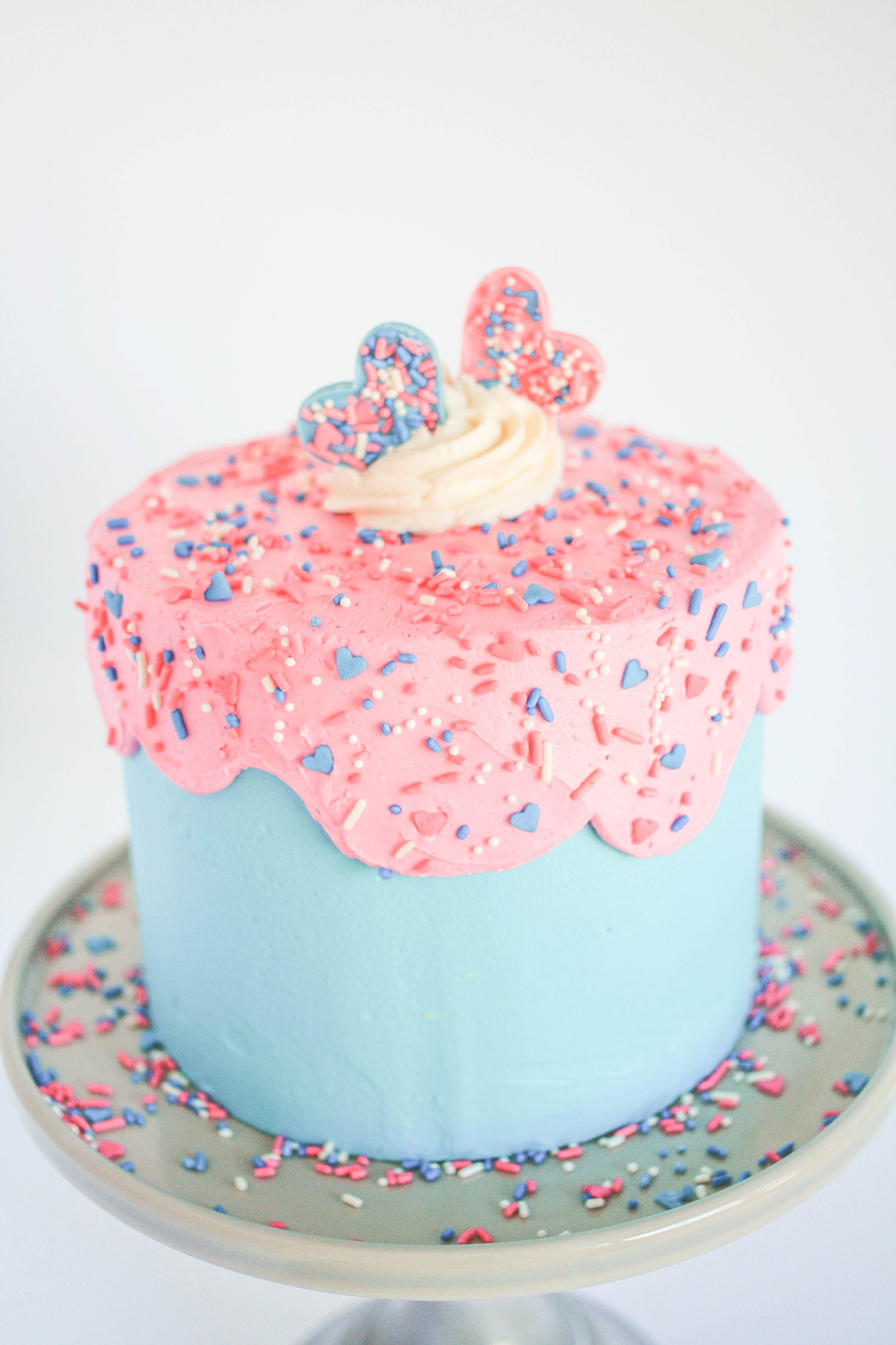 How to Make a Gender Reveal Cake | Erin Gardner | Bluprint