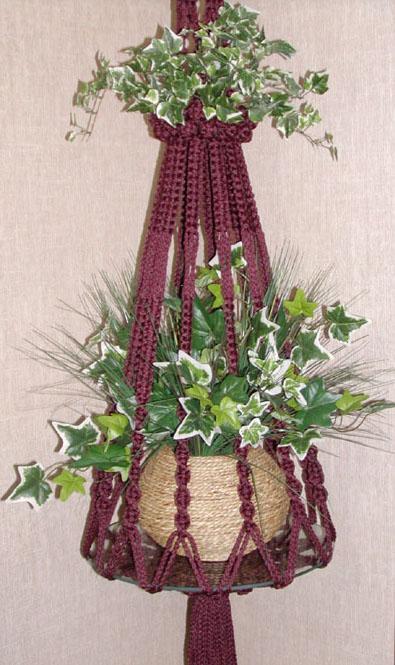 macrame plant holder