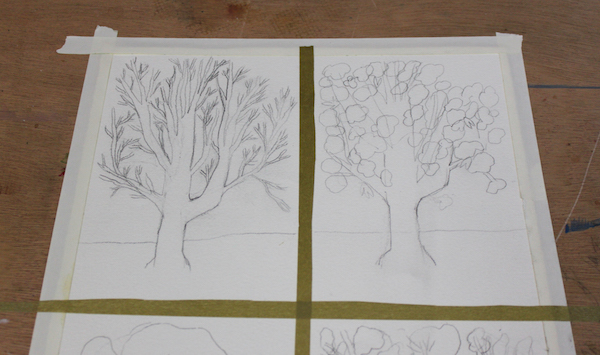 Sketch of trees
