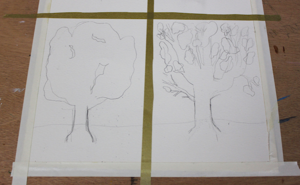 Sketch of trees