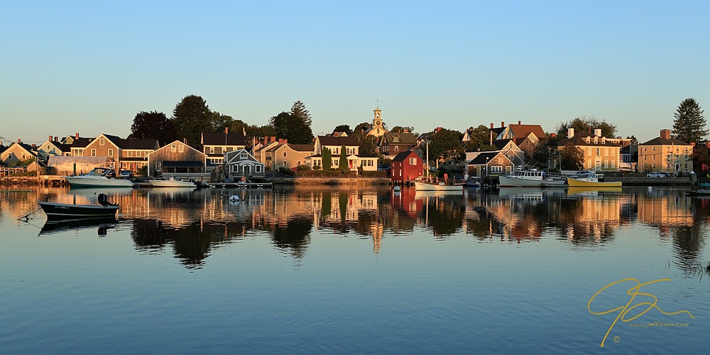 Portsmouth's South End photographed using the Landscape picture style