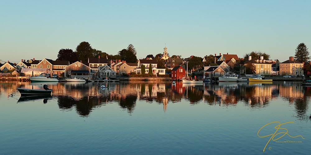 Portsmouth's South End photographed using the Portrait Picture Style