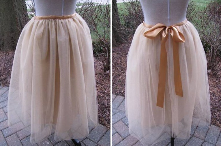 How to Sew a Tulle Skirt