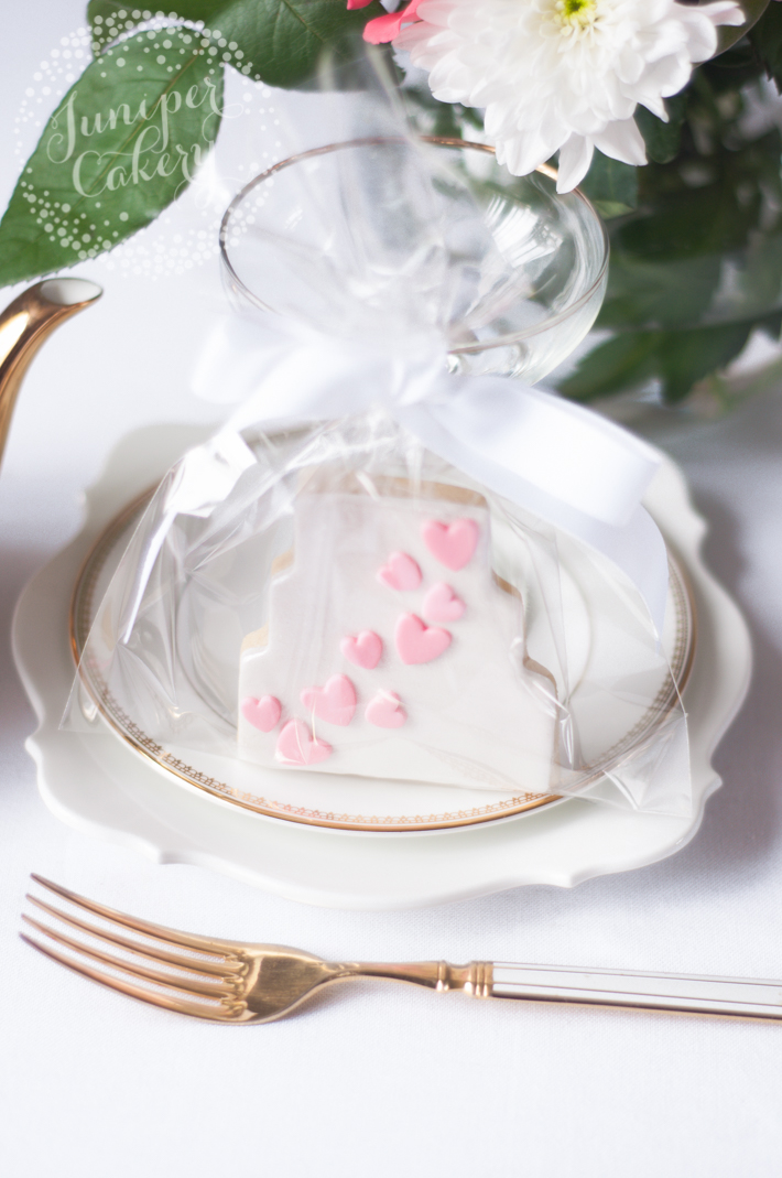 Wedding sugar cookie tutorial step-by-step