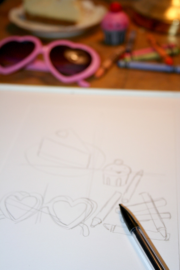 Still life sketch
