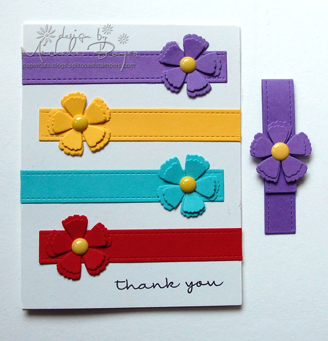 Card with coordinating magnetic bookmark