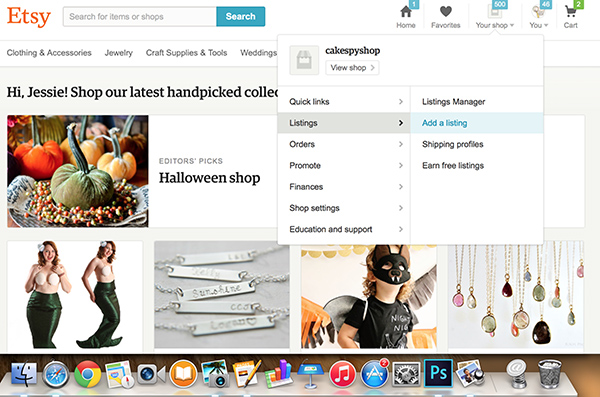 How to Sell on Esty