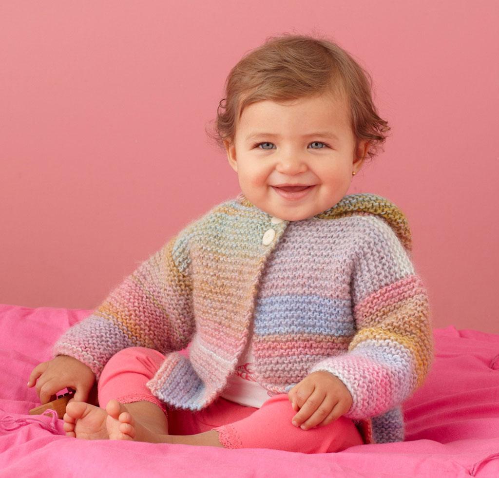 Color Play Hoodie Knitting Kit