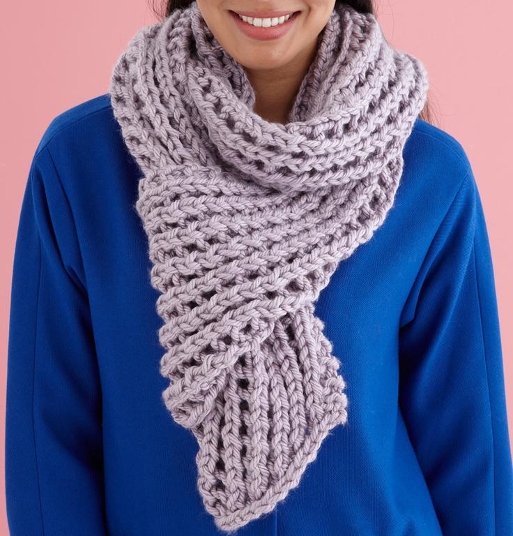 Misty Lace Scarf Knitting Kit