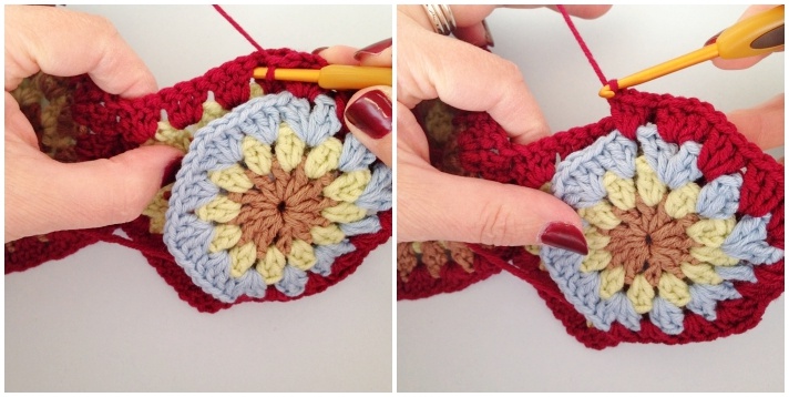 Crochet join as you go Step 14new