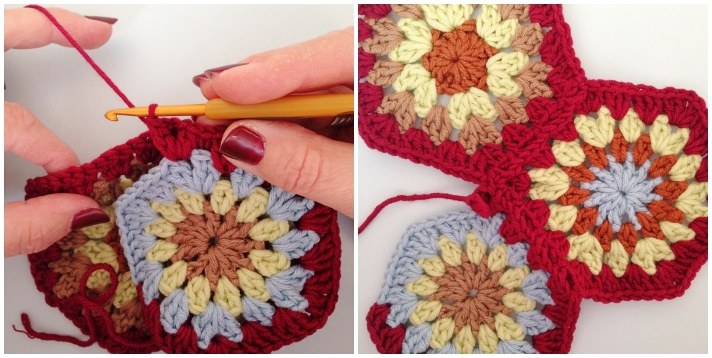 Crochet join as you go Step 18new
