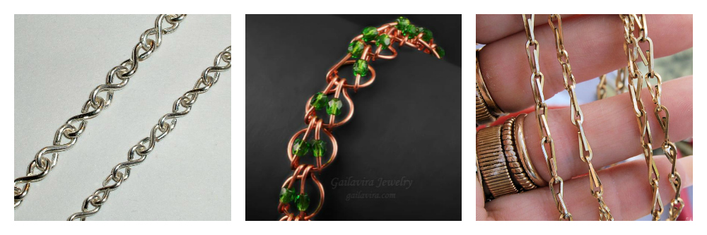 Free Wire Chain Jewelry Tutorials