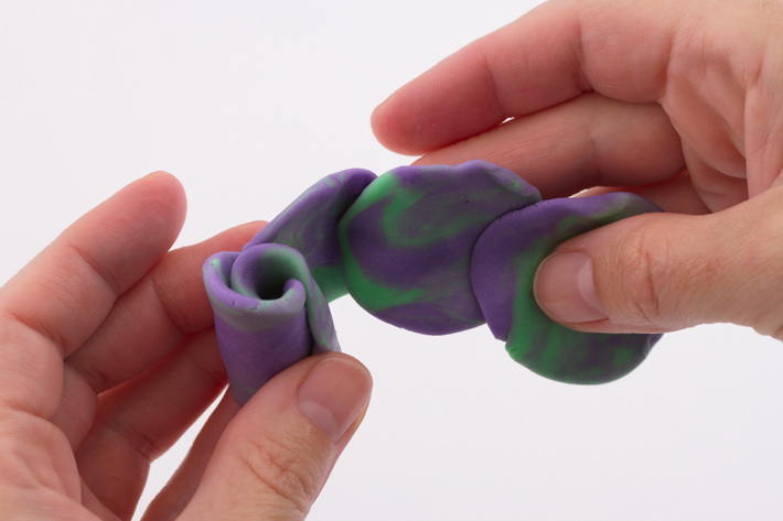 Roll up petals